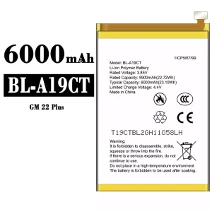 Batteria BL-A19CT per General Mobile GM 22 Plus
