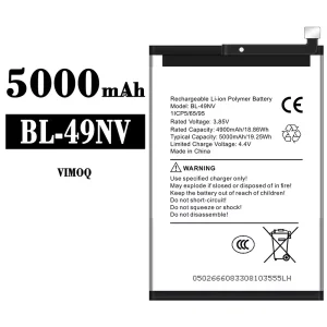 Batteria BL-49NV per VIMOQ