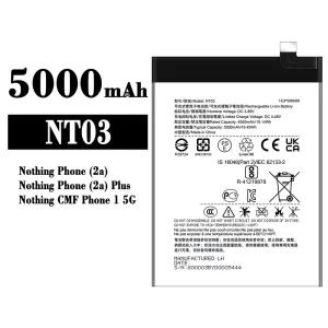 Batteria NT03 per Nothing Phone 1 5G/2a/2a Plus