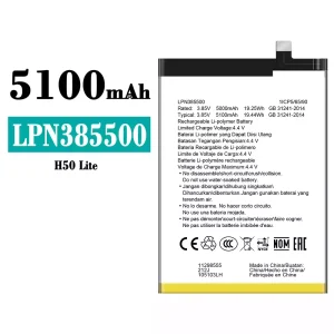 Batteria LPN385500 per Hisense E50 Lite