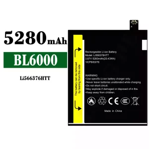 Batteria Li566376HTT per Blackview BL6000