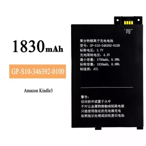 Batteria GP-S10-346392-0100 per Amazon Kindle 3/K3