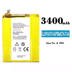Batteria Li3934T44P8H876744 per ZTE Zmax Pro