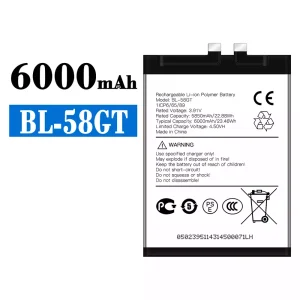 Batteria BL-58GT per Tecno