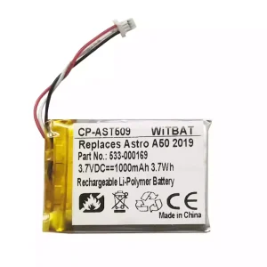 Batteria di ricambio per cuffie Astro A50 2019 2020 2021,623441