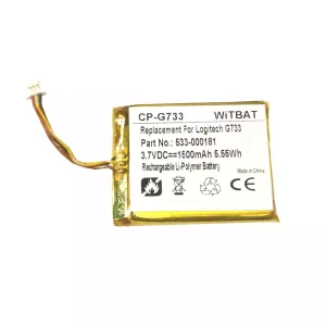Batteria di ricambio per cuffie Logitech G733,G735,533-000181