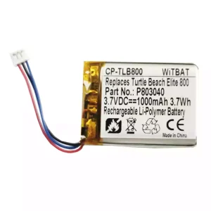 Batteria di ricambio per cuffie Turtle Beach Stealth 700,Turtle Beach Elite 700,Elite 800, Elite800X