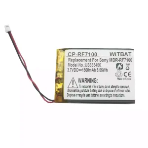 Batteria di ricambio per cuffie Sony BP-HP1200,MDR-DS7000,MDR-RF7000,MDR-RF7100 SL00131-1