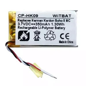 Batteria di ricambio per cuffie Harman Kardon Soho II NC,SR552035P