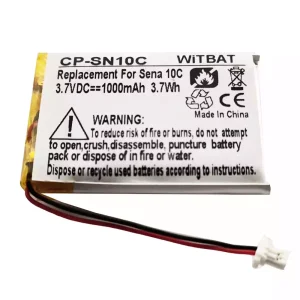 Batteria di ricambio per cuffie Sena 803040,YP803040P