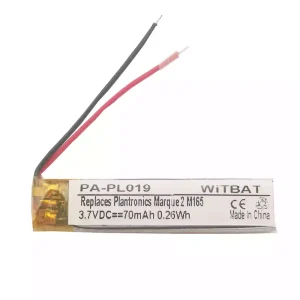 Batteria di ricambio per cuffie Plantronics Marque 2 M165,M180 LSSP321036AB