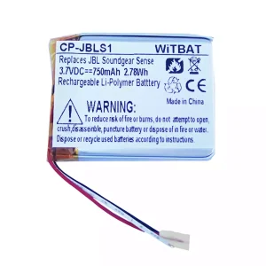 Batteria di ricambio per cuffie JBL Soundgear Sense Earphone Custodia di ricarica