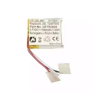 Batteria di ricambio per cuffie JBL T280TWS Custodia di ricarica,GF702424