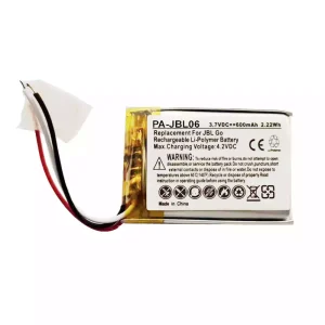Batteria di ricambio per altoparlanti JBL Go,P682634,GSP072035
