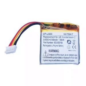 Batteria di ricambio per altoparlanti Logitech UE Wonderboom 3,Wonderboom 2,SP944643