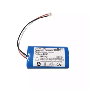 Batteria di ricambio per altoparlanti Marshall Emberton II,Emberton,C406A2-2