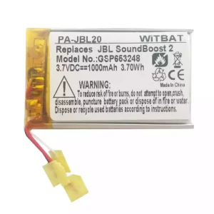 Batteria di ricambio per altoparlanti JBL SoundBoost 2,GSP653248