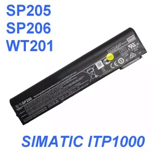 Batteria per Siemens SIMATIC ITP1000 SMP SP205 SP206 WT201