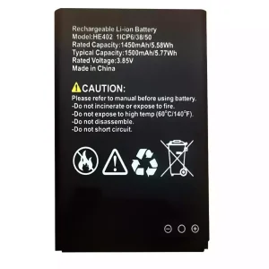 Batteria per AT&T Cingular Flex,Nokia 5710 TA-1482,HE402
