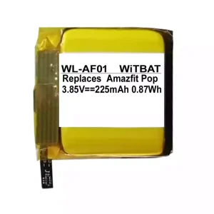 Batteria per Amazfit Pop A2009,PL3822222GH