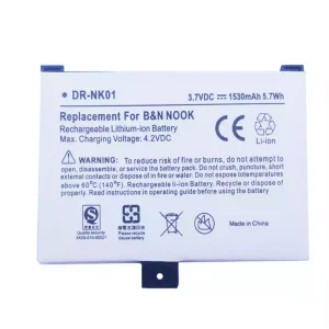 Batteria per Barnes & Noble NOOK BNRV100 BNRB1530,BNRZ1000,BNRB454261