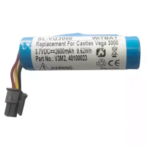Batteria per Castles Vega 3000,40100023 V3M2