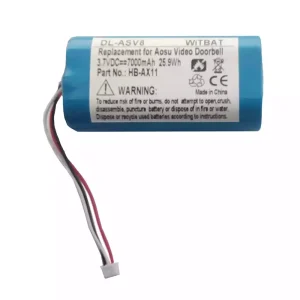 Batteria per Aosu Video Doorbell V8,V8S,V8P,V8 pro,HB-AX11